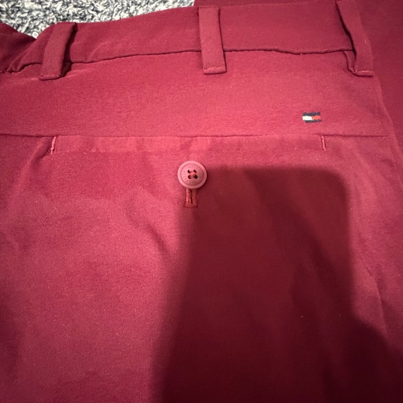 Tommy Hilfiger Women's Burgundy Pants - Picture 7 of 14